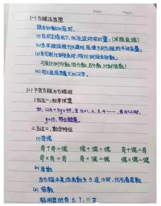 行測(cè)公式記不??？學(xué)霸幾張筆記就搞定了！