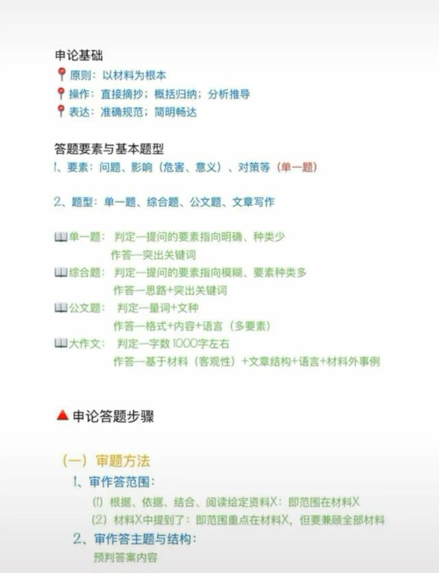 申論答題技巧！看完讓你少走很多彎路