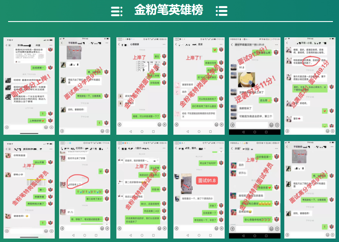 貴陽(yáng)中小學(xué)、幼兒教師招聘成功上岸學(xué)員